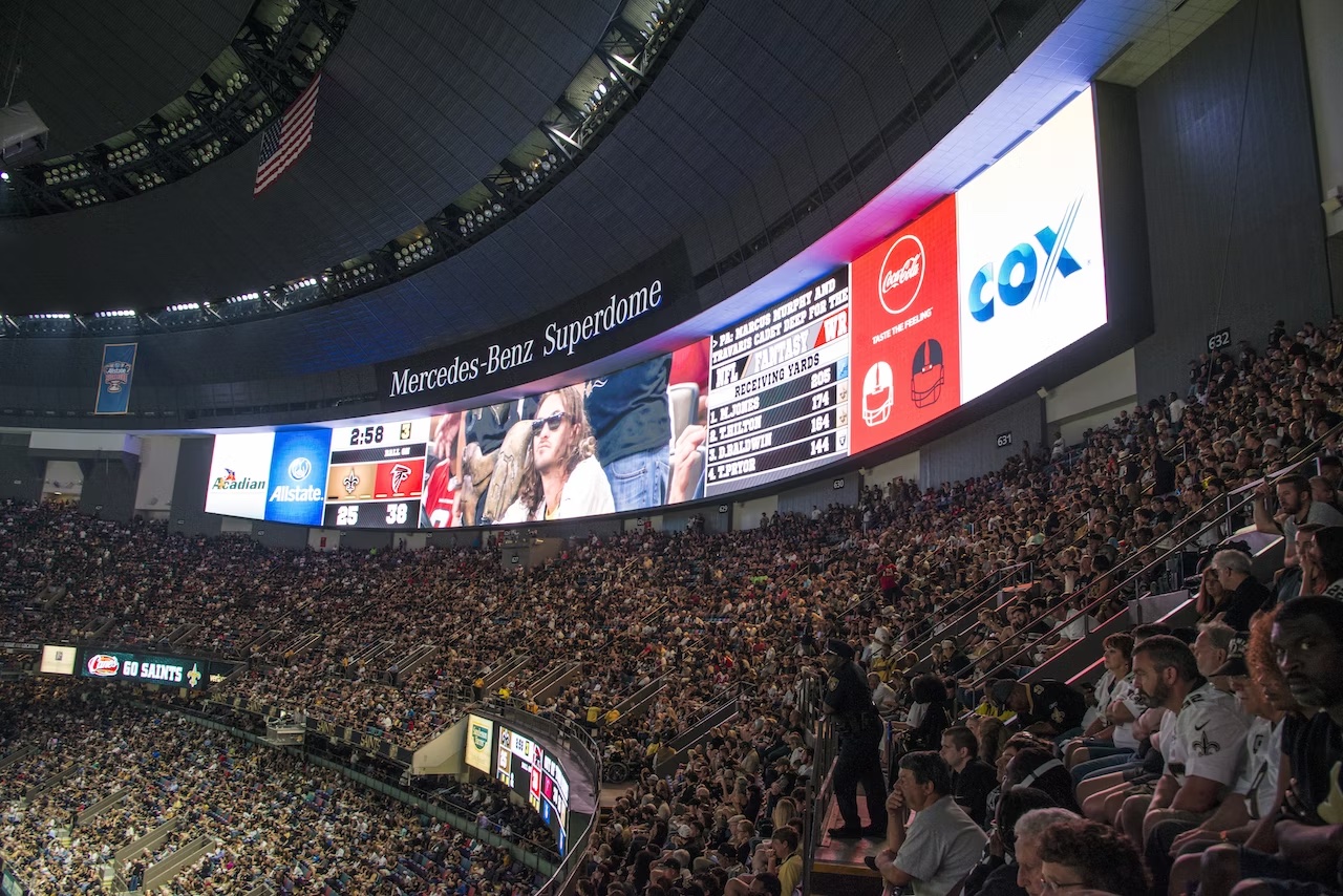 980m2 Atlantis E8 LED indoor screen in New Orleans 